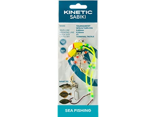 Kinetic Sabiki Tournament Spin&Turn #1 Pink/Yellow Kinetic Sabiki Tournament Spin&Turn #1 Pink/Yellow von Kinetic