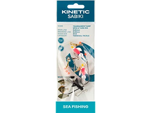 Kinetic Sabiki Tournament Surf Spin&Turn #1/0 Pink Kinetic Sabiki Tournament Surf Spin&Turn #1/0 Pink von Kinetic