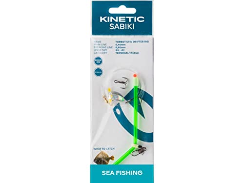 Kinetic Sabiki Turbot #8/#2 Silver Plattfisch Scholle Flunder Vorfach Rig System Kinetic Sabiki Turbot #8/#2 Silver Plattfisch Scholle Flunder Vorfach Rig System von Kinetic
