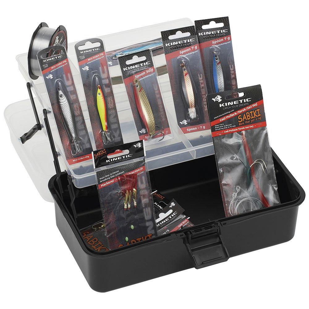 Kinetic Saltwater Big Kit Spoon Schwarz Kinetic Saltwater Big Kit Spoon Schwarz von Kinetic