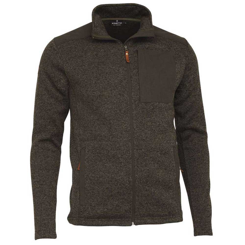 Kinetic Upland Knit Full Zip Fleece Grün M Mann von Kinetic