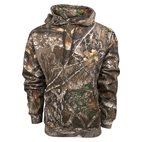 King's Camo KCB115 Herren Classic Hunting Cotton/Poly Blend Camo Pullover Hoodie, Realtree Edge, Medium von King's Camo