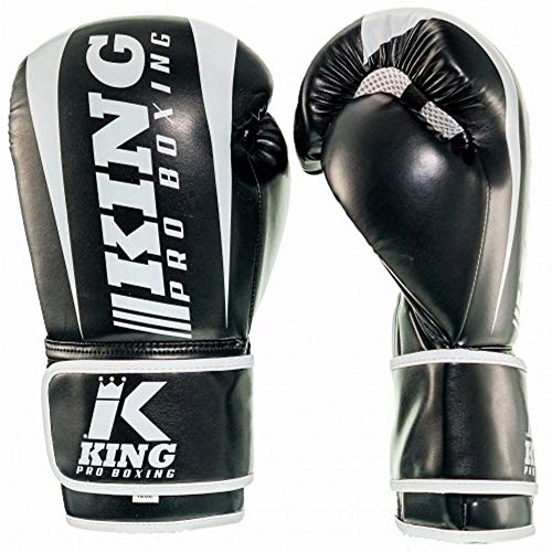 King PRO Boxing Boxhandschuhe, Revo 1, schwarz Größe 16 Oz von King