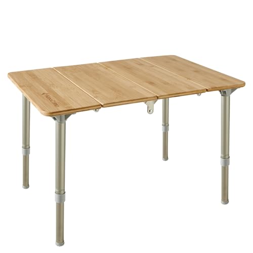 KingCamp Campingtisch Bumbus Klapptisch höhenverstellbar für 1-2 Personen Campingtisch klappbar 4 Falten mit Tragetasche belastbar bis 80 kg,60 x 40 cm,S KingCamp Campingtisch Bumbus Klapptisch höhenverstellbar für 1-2 Personen Campingtisch klappbar 4 Falten mit Tragetasche belastbar bis 80 kg,60 x 40 cm,S von KingCamp