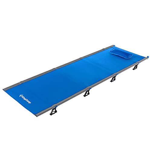 KingCamp Alu Feld Bett XL Outdoor klick Klappbett Camping Liege Leicht 190x64 cm blau KingCamp Alu Feld Bett XL Outdoor klick Klappbett Camping Liege Leicht 190x64 cm blau von KingCamp
