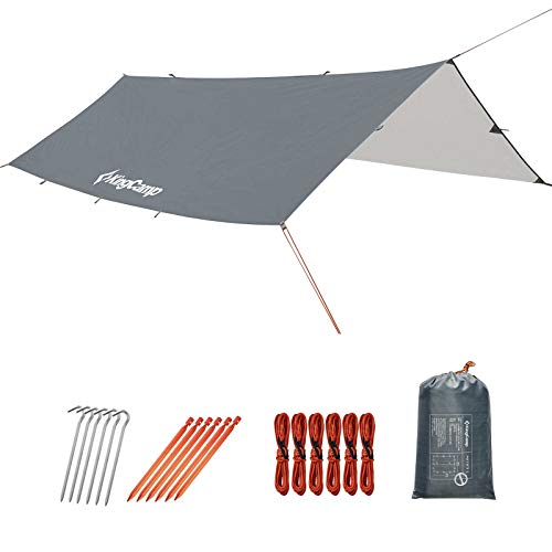 KingCamp Camping Tarp Bowman Sonnensegel Bus Zelt Wind Schutz Plane Dach UV 50+ M - 3 x 3 m von KingCamp