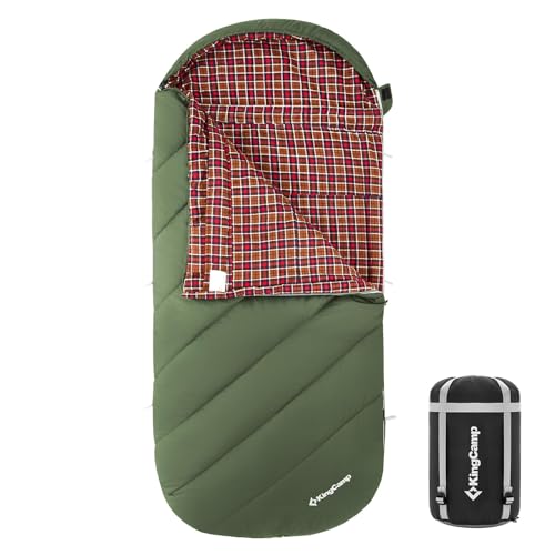 KingCamp Deckenschlafsack Freespace 250 Winter Schlafsack Breit Baumwolle -8°C Olive Green KingCamp Deckenschlafsack Freespace 250 Winter Schlafsack Breit Baumwolle -8°C Olive Green von KingCamp