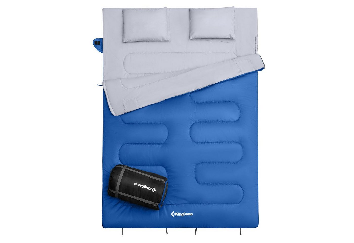 KingCamp Doppeldeckenschlafsack Deckenschlafsack Oxygen 250 D, 2 Personen Doppel Schlafsack XL Lang -3°C KingCamp Doppeldeckenschlafsack Deckenschlafsack Oxygen 250 D, 2 Personen Doppel Schlafsack XL Lang -3°C von KingCamp