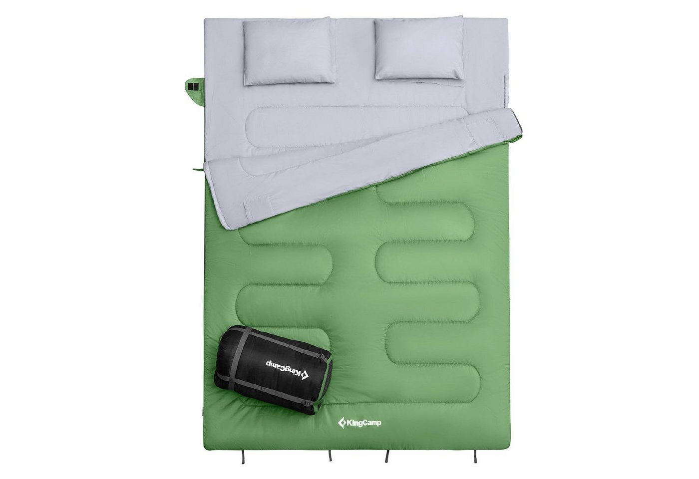 KingCamp Doppeldeckenschlafsack Deckenschlafsack Oxygen 250 D, 2 Personen Doppel Schlafsack XL Lang -3°C KingCamp Doppeldeckenschlafsack Deckenschlafsack Oxygen 250 D, 2 Personen Doppel Schlafsack XL Lang -3°C von KingCamp