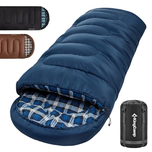 KingCamp Unisex-Adult Deckenschlafsack Camp, 300G NavyL, L KingCamp Unisex-Adult Deckenschlafsack Camp, 300G NavyL, L von KingCamp