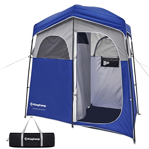 KingCamp Unisex-Erwachsene KT2003_Blau/Grau-USVC4 Zelt, Blau-2Room, L x 42" W x 83" H KingCamp Unisex-Erwachsene KT2003_Blau/Grau-USVC4 Zelt, Blau-2Room, L x 42" W x 83" H von KingCamp