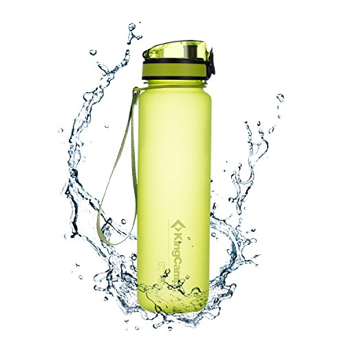 KingCamp Unisex Tritan BPA-Frei Trinkflasche Wasserflasch für Sport Fitness und Training für Unterwegs Fahrrad von KingCamp