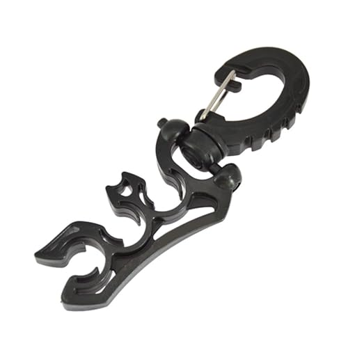 Kingke Scubas Doppelschlauchhalter Clip Tauchschlauchhalter Clip Double Dives Schlauchhalter mit Hakenschnalle von Kingke