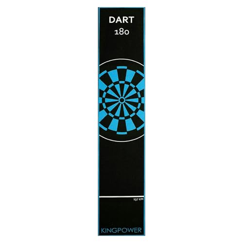 Kingpower Dart Teppich Blau Target Oche Matte Steeldart Dartpfeile Zubehör Dartteppich Dartboard Darts Abwurflinie Schutz Gummi Boden Dartscheibe 290 x 60 cm Kingpower Dart Teppich Blau Target Oche Matte Steeldart Dartpfeile Zubehör Dartteppich Dartboard Darts Abwurflinie Schutz Gummi Boden Dartscheibe 290 x 60 cm von Kingpower