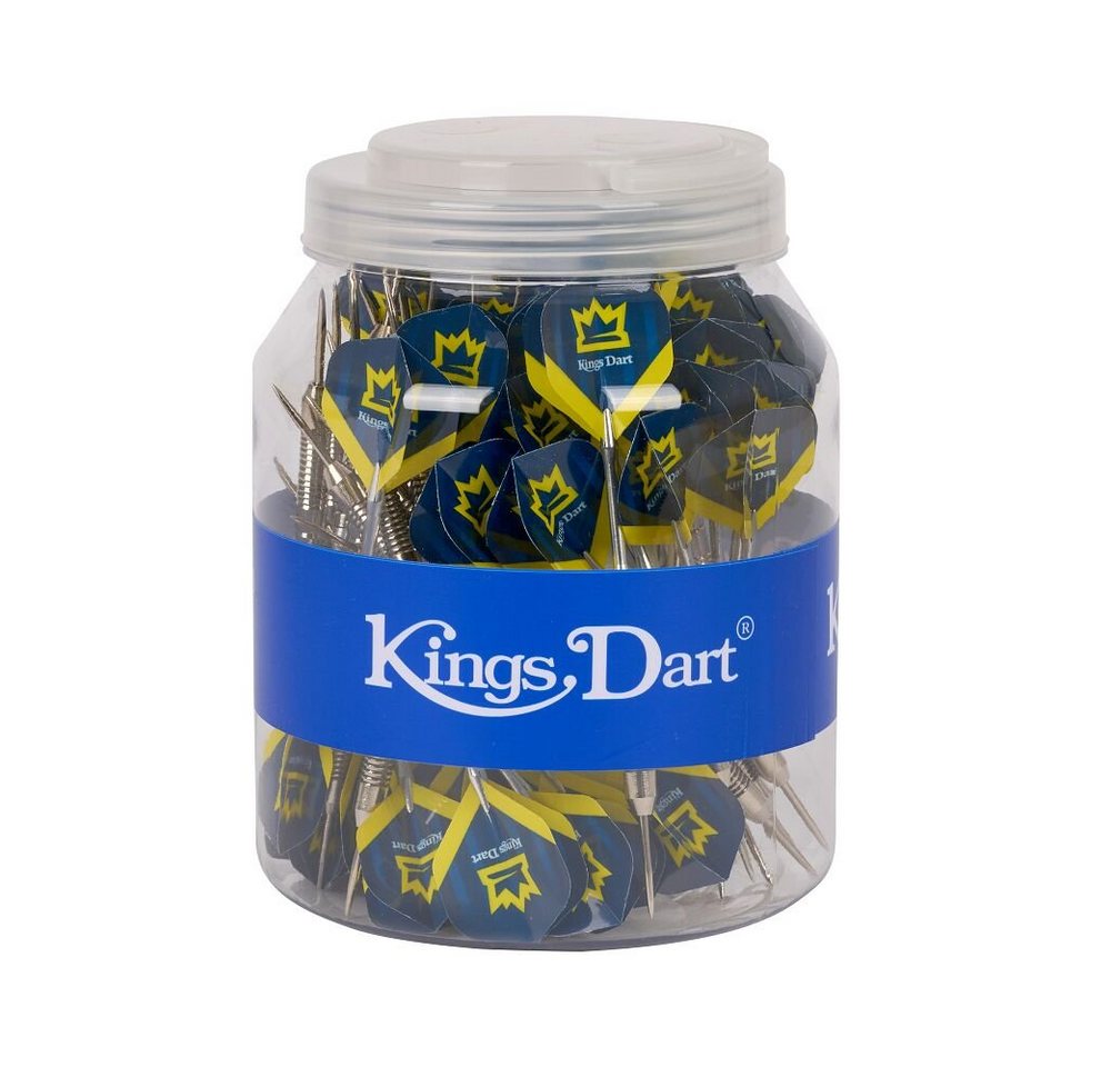Kings Dart Dartpfeil 50 Stück Steeldartpfeile, 20 g, Für Wettkämpfe geeignet von Kings Dart