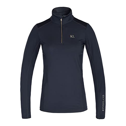 Kingsland Nicole TRAININGSSHIRT MIT 1/2 Zipper Damen Navy 2021 Update, Größe:XL von Kingsland