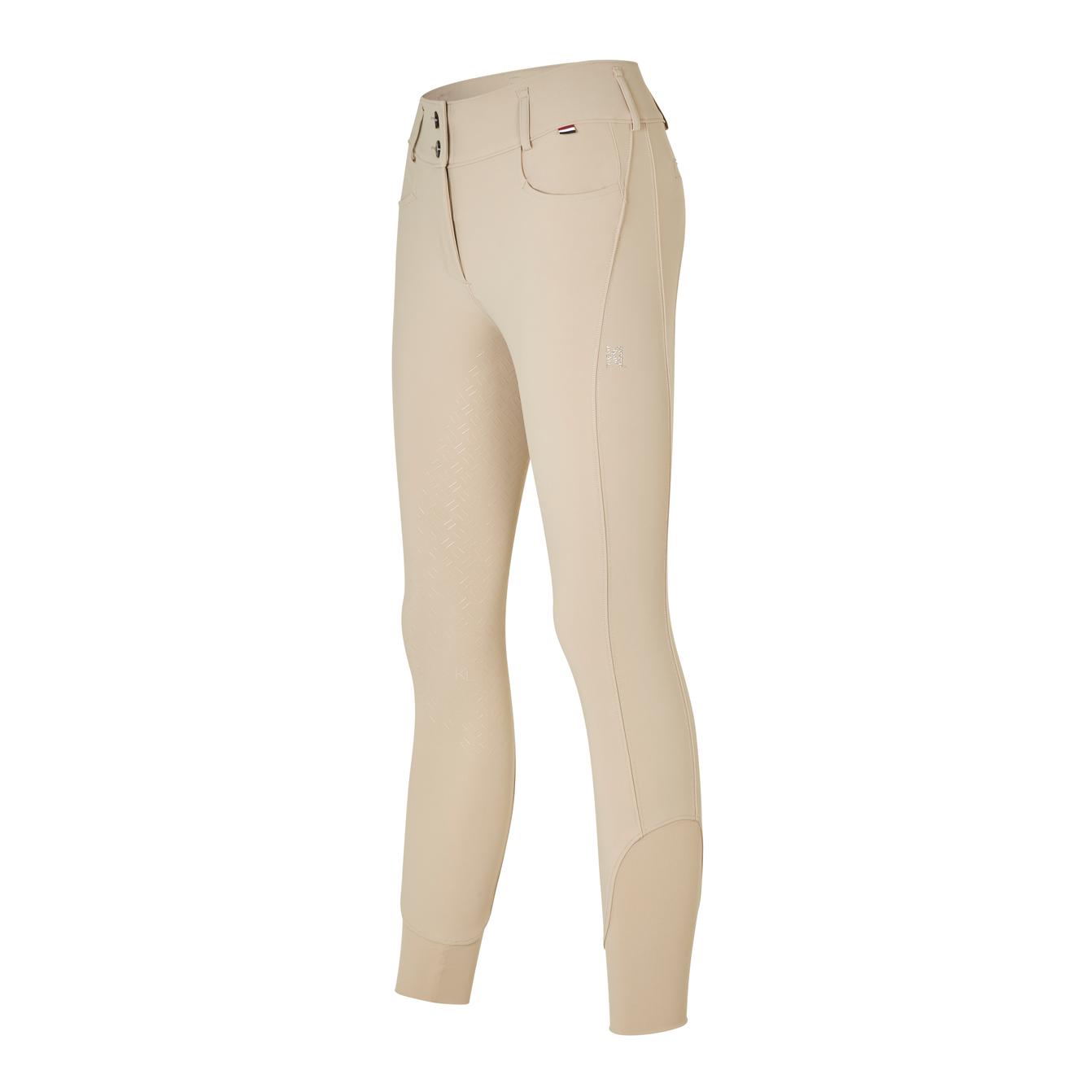 Kingsland Reithose KLKira H-Shape Vollbesatz Farbe: Beige Cobblestone, Grösse Bekleidung Damen: 36 von Kingsland