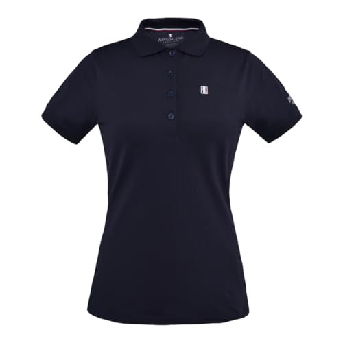 Polo Piquet-Shirt Damen Classic Größe: L Farbe: navy von Kingsland