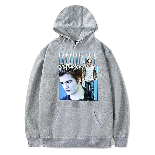 Kinsea Herren Kapuzenpullover Langarm - Robert Pattinson Merch Hoodie Mit Tasche - Casual Hoody Pullover Sweatshirt Unisex Bekleidung XXS-4XL-Red||4XL Kinsea Herren Kapuzenpullover Langarm - Robert Pattinson Merch Hoodie Mit Tasche - Casual Hoody Pullover Sweatshirt Unisex Bekleidung XXS-4XL-Red||4XL von Kinsea