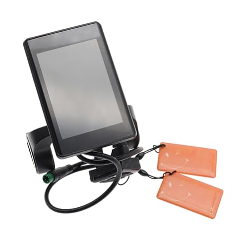 Kioball NFC X1 Elektrisches LCD-Display 24V 36V 48V Anzeigemessgerät Bedienfeld Roller LCD-Panel Bildschirm für Elektrofahrrad von Kioball