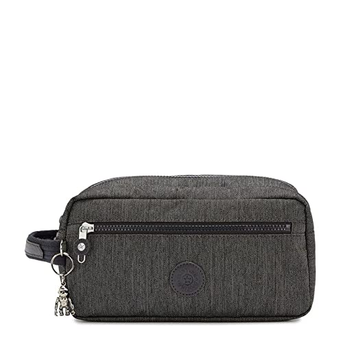 Kipling AGOT, Reise-Kulturtasche, Wasserabweisend, 26 cm, 3 L, 0.25 kg, Black Peppery von Kipling