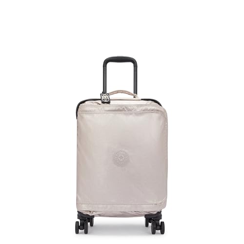Kipling SPONTANEOUS S Rollgepäck in kleiner Kabinengröße, Handgepäck, Metallic Glow (Silber) Kipling SPONTANEOUS S Rollgepäck in kleiner Kabinengröße, Handgepäck, Metallic Glow (Silber) von Kipling