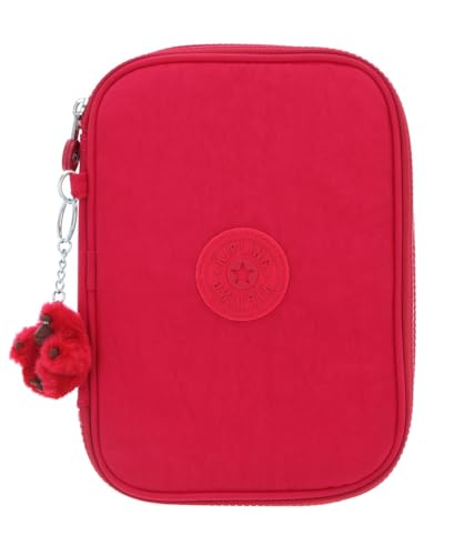 Kipling 100 PENS, Großes Federmäppchen für bis zu 100 Stifte, 21 cm, 1.5 L, True Pink von Kipling