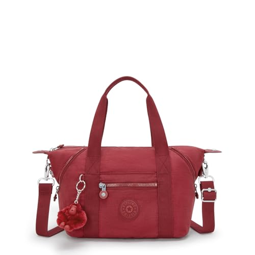 Kipling Art Mini, Kleine Handtasche (mit abnehmbarem Schultergurt), 18.5 x 80 x 38 cm, Funky Red (ROT) von Kipling