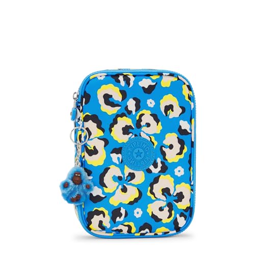 Kipling 100 PENS Beutel/Koffer, 21x5x15, Leopard Floral (BLAU) Kipling 100 PENS Beutel/Koffer, 21x5x15, Leopard Floral (BLAU) von Kipling