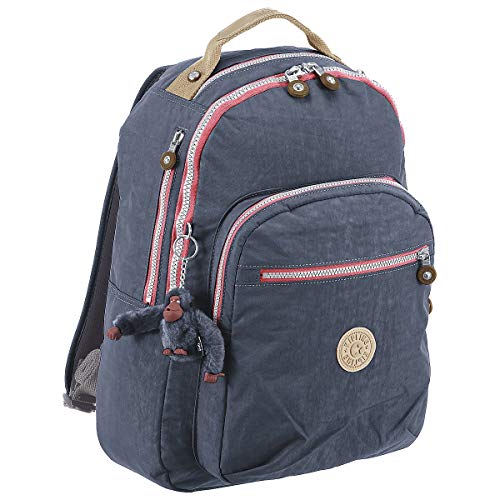 Kipling CLAS SEOUL, Großer Rucksack mit Sicherem Laptopfach 15", 45 cm, 25 L, 0.68 kg, True Navy Combo von Kipling