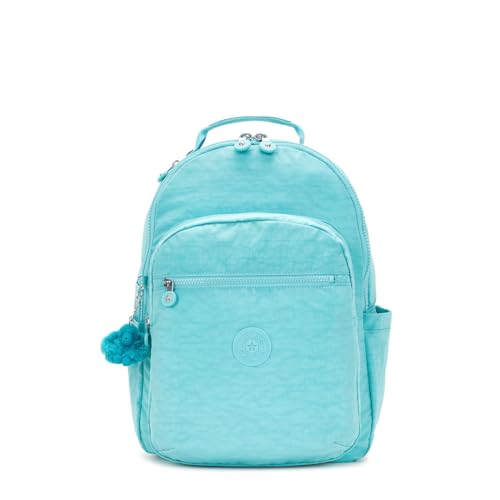 Kipling Seoul Großer Rucksack, Deepest Aqua (Blau) von Kipling