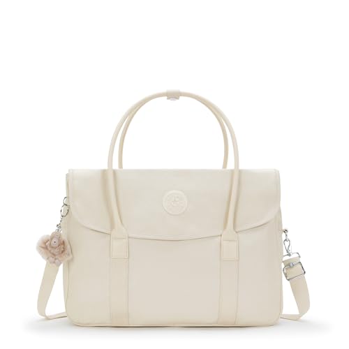 Kipling SUPERWORKER Messenger Bag, Beige Perle (Beige) Kipling SUPERWORKER Messenger Bag, Beige Perle (Beige) von Kipling