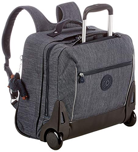 Kipling GIORNO, Großer Rucksack mit Rollen und Laptopfach, Leicht, 38 cm, 25 L, 2.44 kg, Marine Navy von Kipling