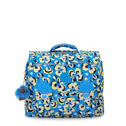 Kipling INIKO Rucksäcke, 37x19.5x30, Leopard Floral (BLAU) von Kipling