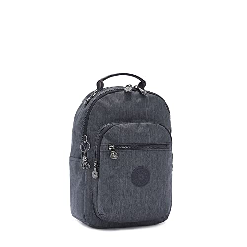 Kipling SEOUL S Kleiner Rucksack, Active Denim (Blau) Kipling SEOUL S Kleiner Rucksack, Active Denim (Blau) von Kipling