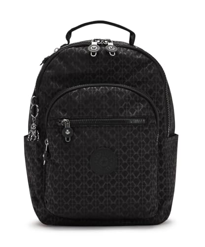 Kipling SEOUL S Kleiner Rucksack, Signature Emb (Schwarz) Kipling SEOUL S Kleiner Rucksack, Signature Emb (Schwarz) von Kipling