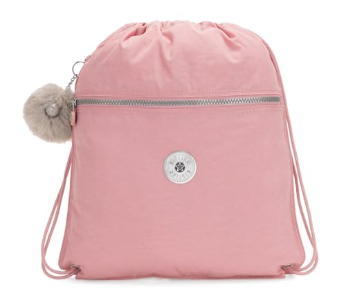 Kipling SUPERTABOO, Beutel mit Kordelzug, Multifunktional, Wasserabweisend, 45 cm, 15 L, 0.24 kg, Bridal Rose von Kipling