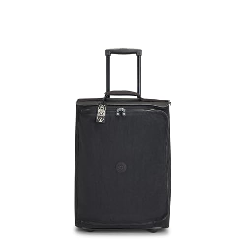 Kipling TEAGAN C Extra kleine Reisetasche mit Rollen in Kabinengröße, Carry On, Black Noir (Schwarz) von Kipling