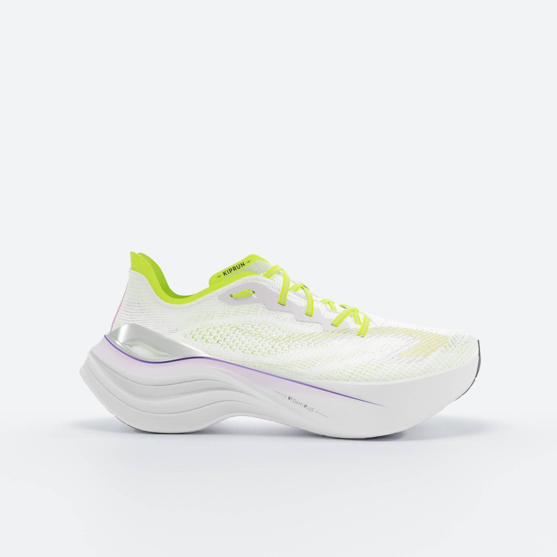 Chaussures de Running Femme. Kiprun KD900.2 Blanche Jaune von Kiprun