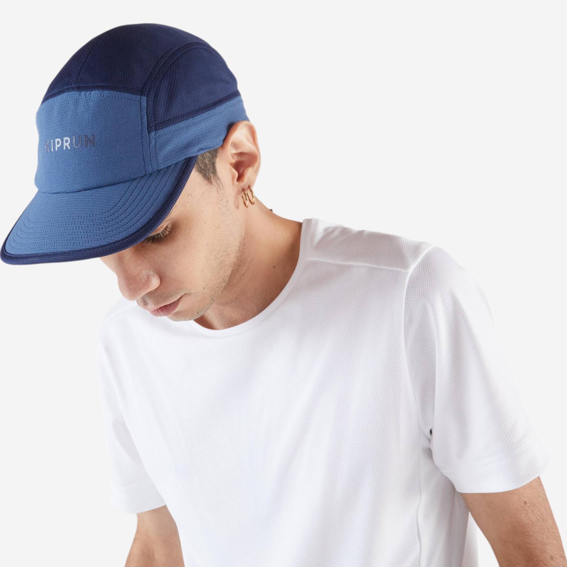 Lauf-Cap Schirmmütze 5 Panel - blau Lauf-Cap Schirmmütze 5 Panel - blau von Kiprun