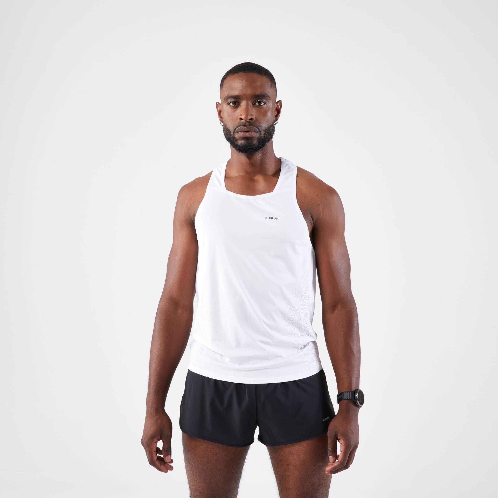 Lauf-Tanktop Herren leicht - Run 900 Replika weiss von Kiprun