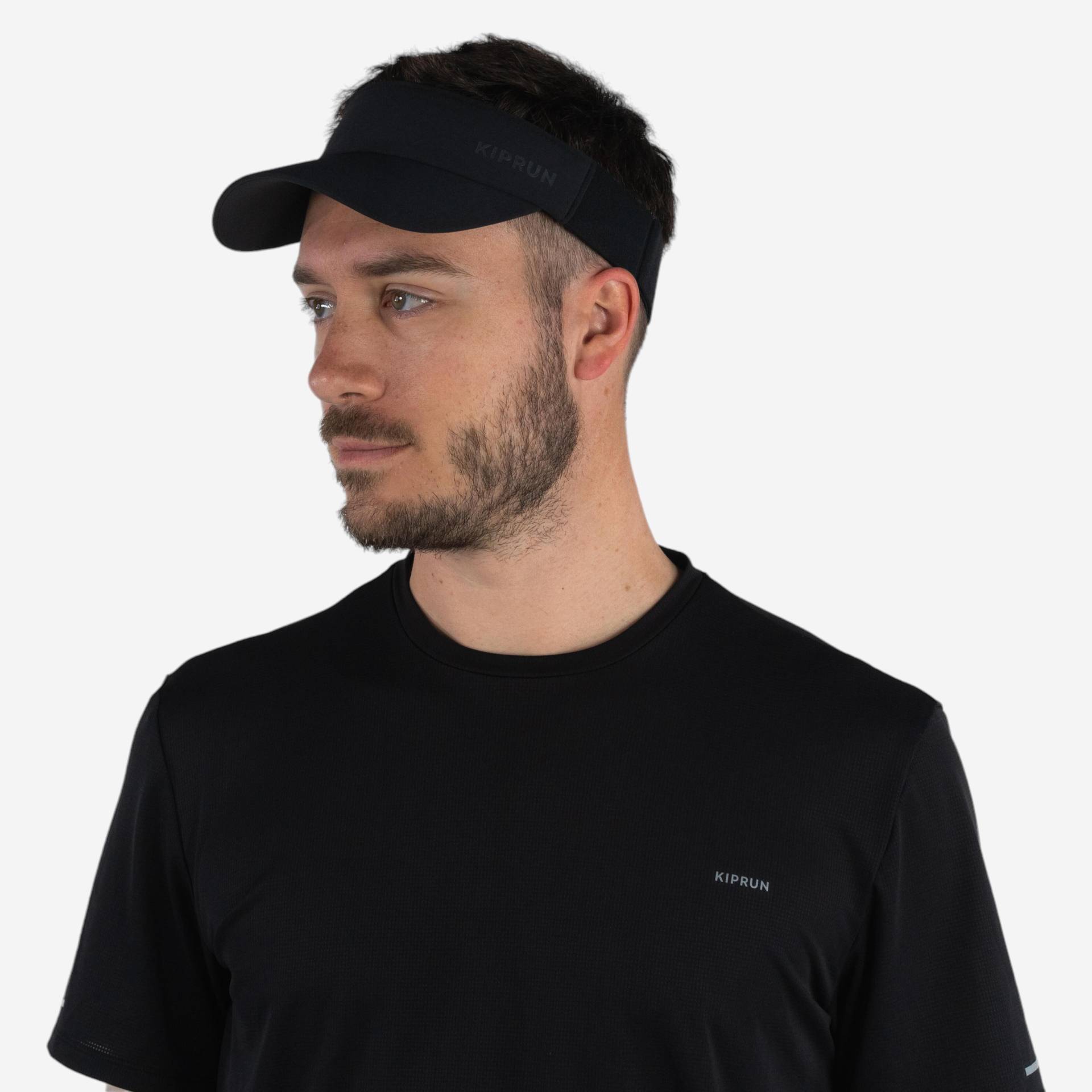Lauf-Visor Cap - V2 schwarz Lauf-Visor Cap - V2 schwarz von Kiprun