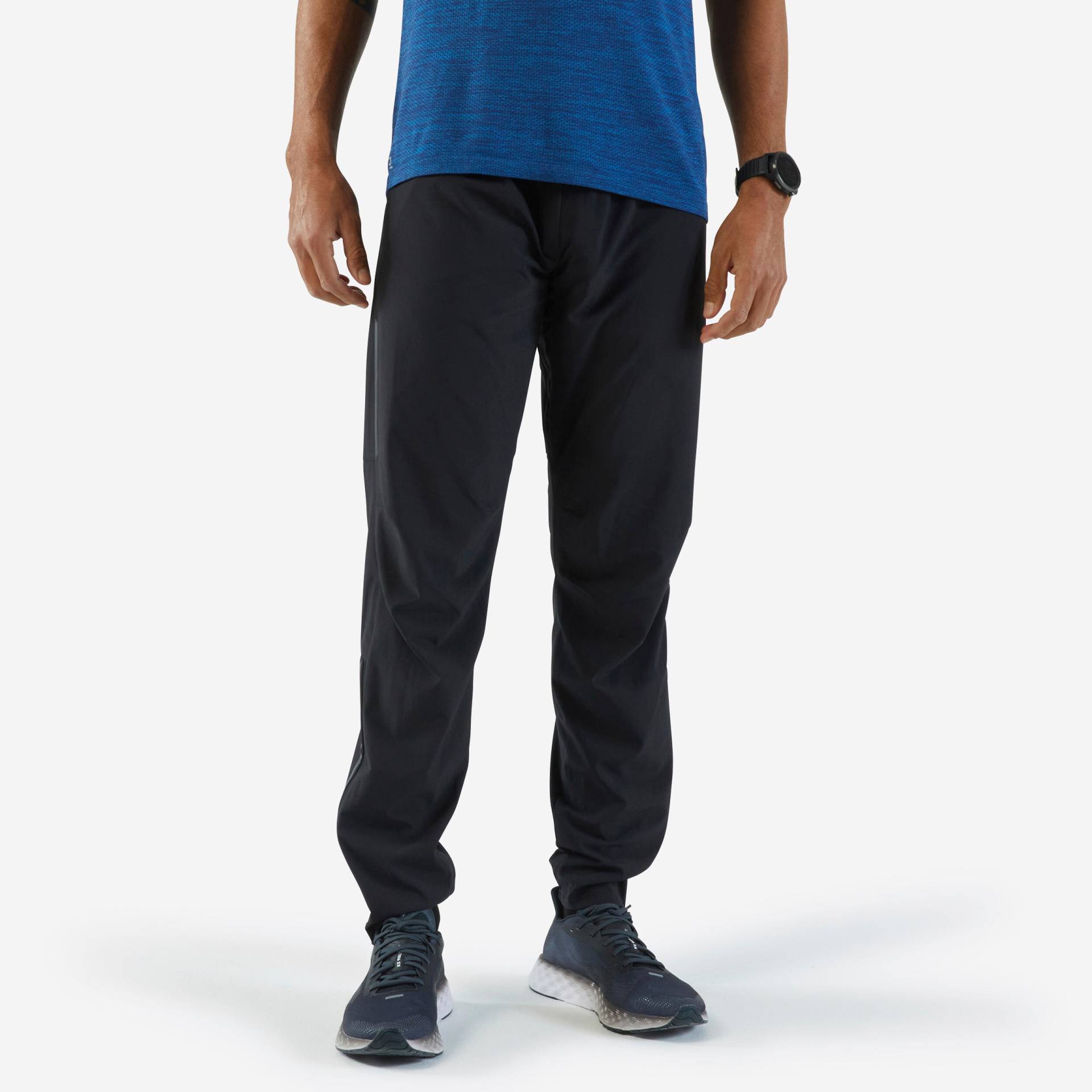 Laufhose lang Herren leicht - Run 500 Light schwarz Laufhose lang Herren leicht - Run 500 Light schwarz von Kiprun