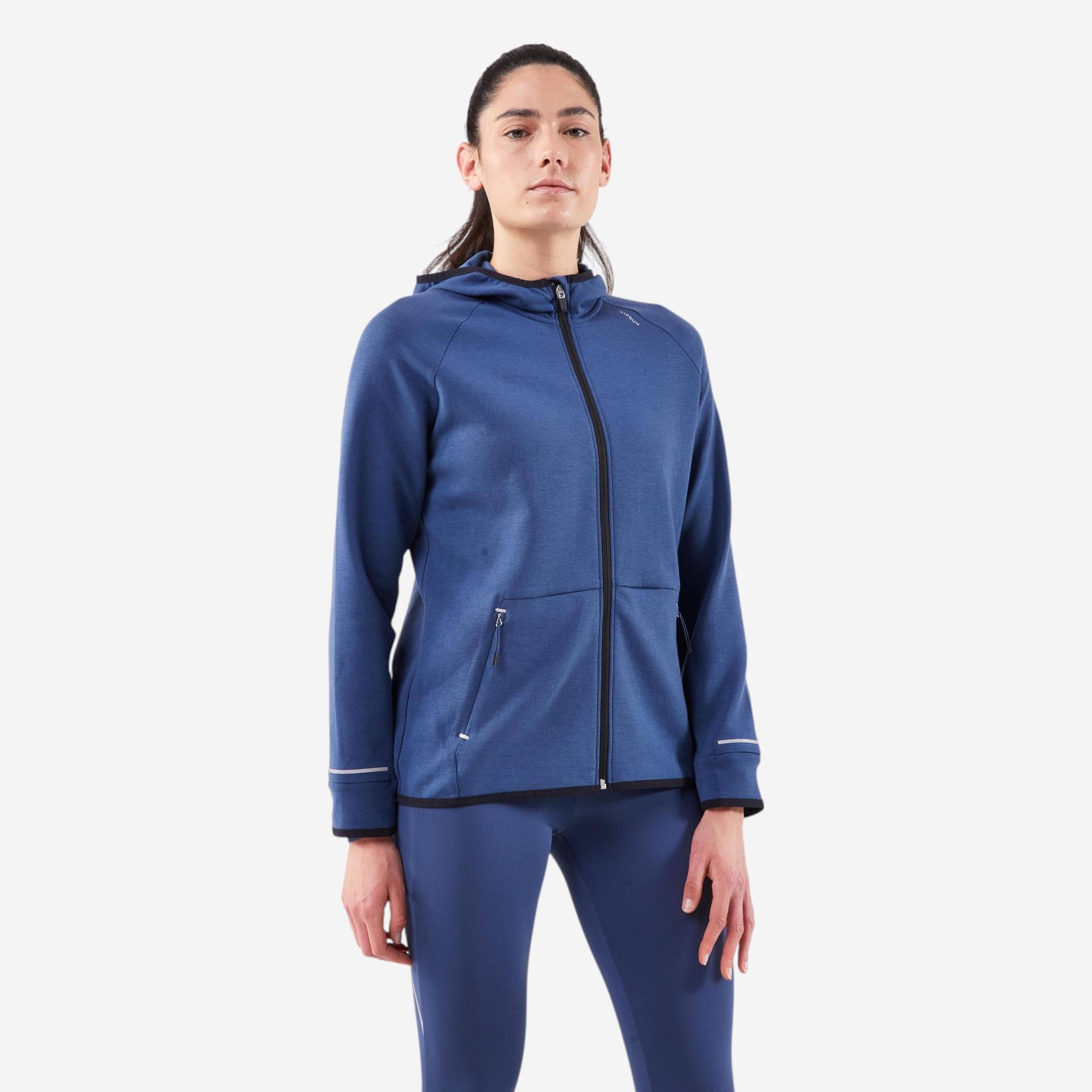 Laufjacke Damen warm - Run 500 Warm blau von Kiprun