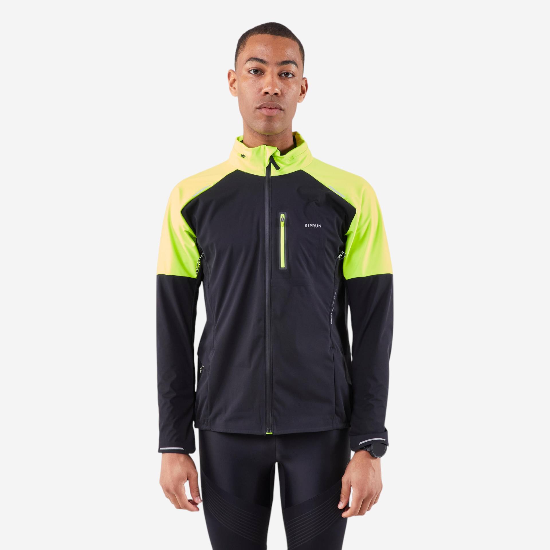 Laufjacke Herren Regular - Run 900 Warm schwarz Laufjacke Herren Regular - Run 900 Warm schwarz von Kiprun