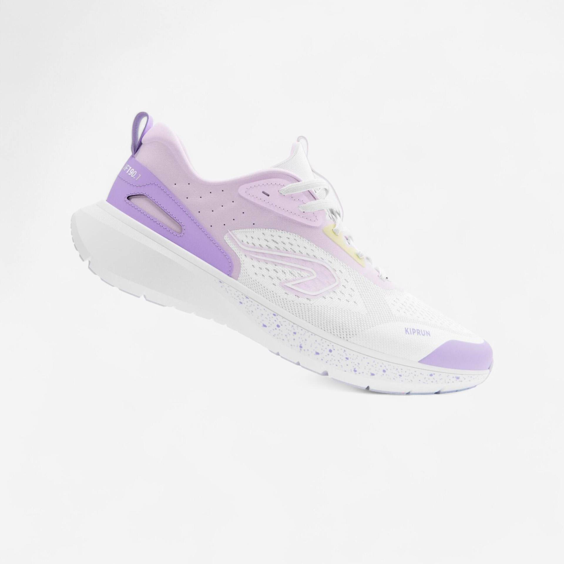 Laufschuhe Damen - Jogflow 190.1 weiß/lila Laufschuhe Damen - Jogflow 190.1 weiß/lila von Kiprun
