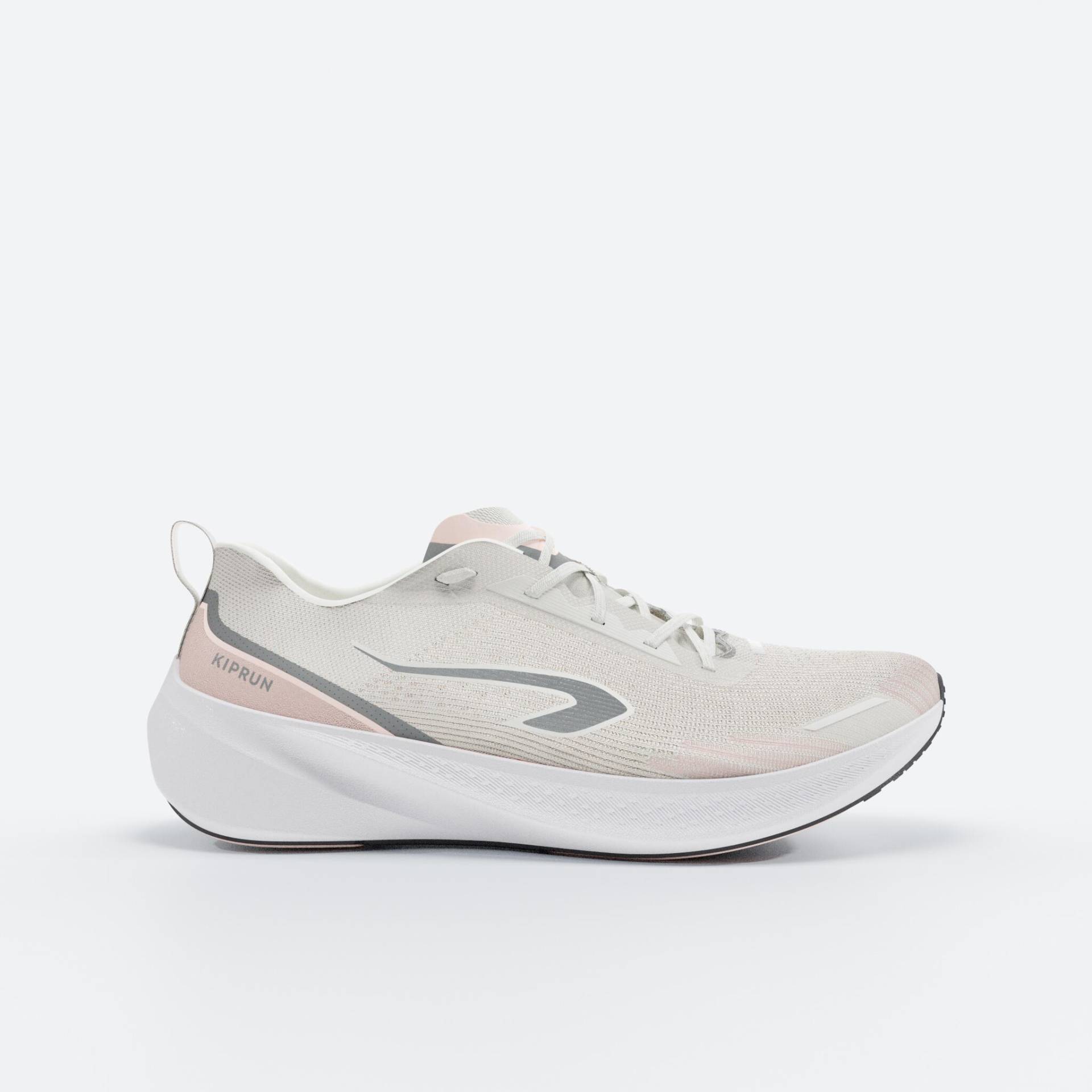 Laufschuhe Damen - Cushion 500 beige/rosa von Kiprun