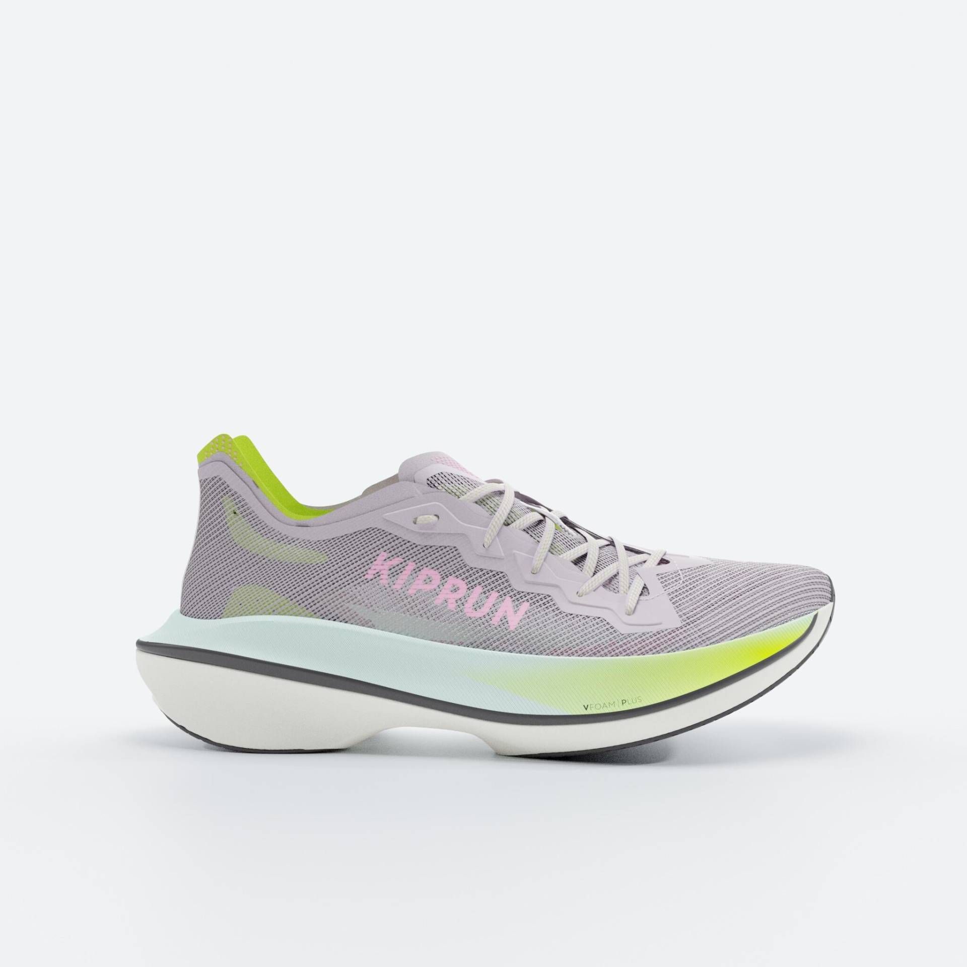 Laufschuhe Damen mit Carbonplatte - KD900X LD2 lila/gelb von Kiprun