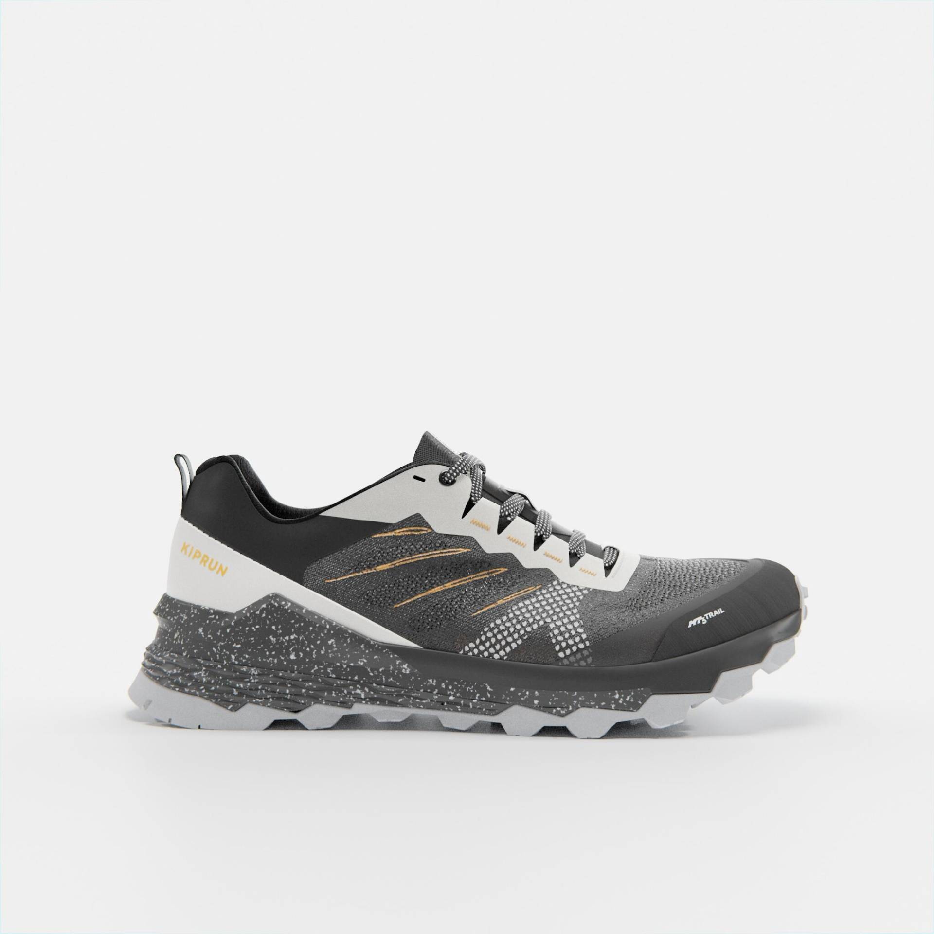 Laufschuhe Herren Trail - MT3 schwarz/weiss Laufschuhe Herren Trail - MT3 schwarz/weiss von Kiprun