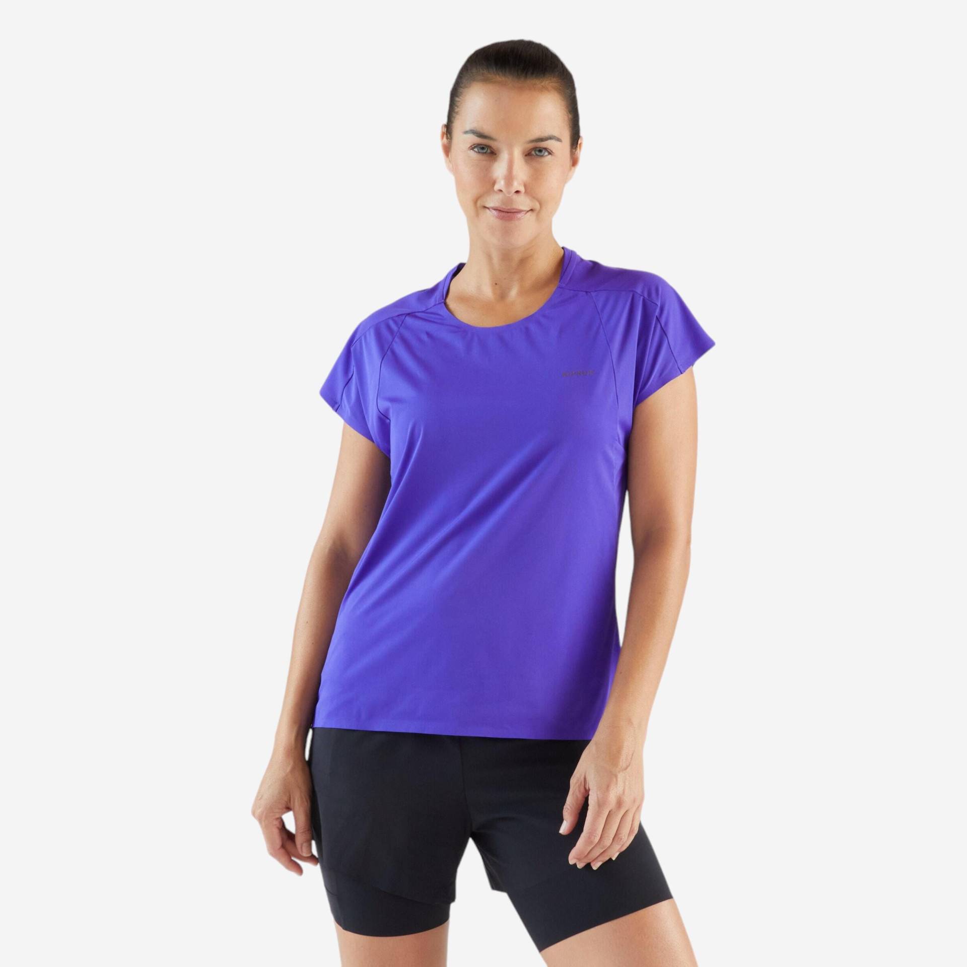 Laufshirt kurzarm Damen leicht - Run 900 Light violett Laufshirt kurzarm Damen leicht - Run 900 Light violett von Kiprun
